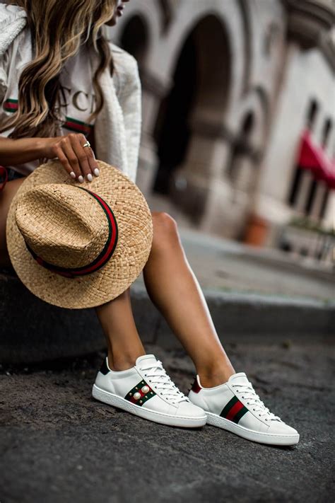 gucci sneakers fit|gucci sneakers outfit women.